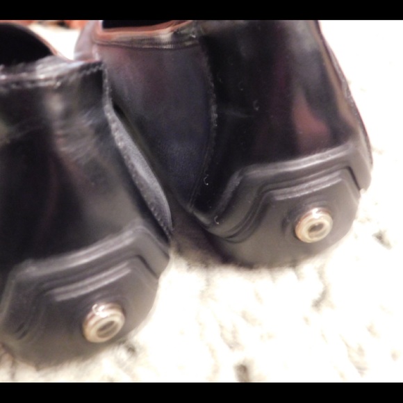 pluggz Shoes Pluggz Black Leather Earthing Grounding Flats Sz 65